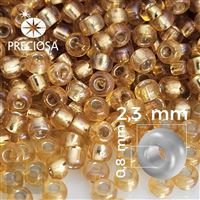 Preciosa Seed beads 10/0 2,3 mm Yellow 17059 20 g