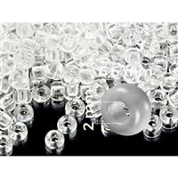 Preciosa Seed beads 1/0 6,6 mm Clear (00050) 20 g