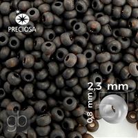 Preciosa Seed beads 10/0 2,3 mm Brown MATT 10140 50 g