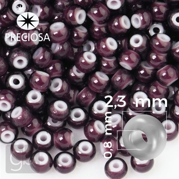 Preciosa CORNELIAN 10/0 2,3 mm Purple 23708 20 g