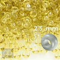 Preciosa Seed beads 10/0 2,3 mm Yellow 01151 20 g