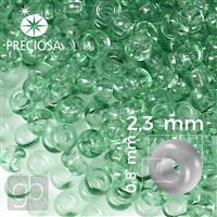 Preciosa Seed beads 10/0 2,3 mm Green 01262 20 g