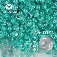 Preciosa Seed beads 10/0 2,3 mm Green 38658 20 g