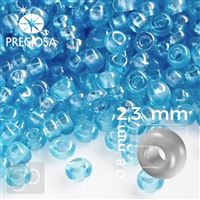 Preciosa Seed beads 10/0 2,3 mm Blue 61010 20 g