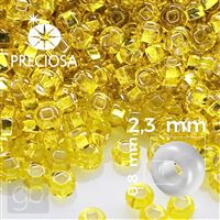 Preciosa Seed beads 10/0 2,3 mm Yellow 87010 50 g