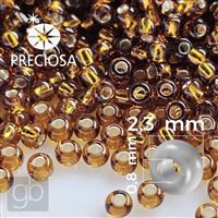 Preciosa Seed beads 10/0 2,3 mm Brown 17110 50 g