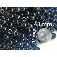 Preciosa Seed beads 1/0 6,6 mm Blue (60100) 20 g