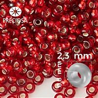 Preciosa Seed beads 10/0 2,3 mm Red 97070 50 g