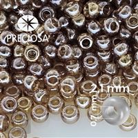 Preciosa Seed beads 11/0 2,1 mm Brown 16090 20 g