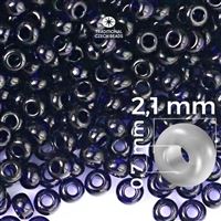 Preciosa Seed beads 11/0 2,1 mm Blue 30110 50 g