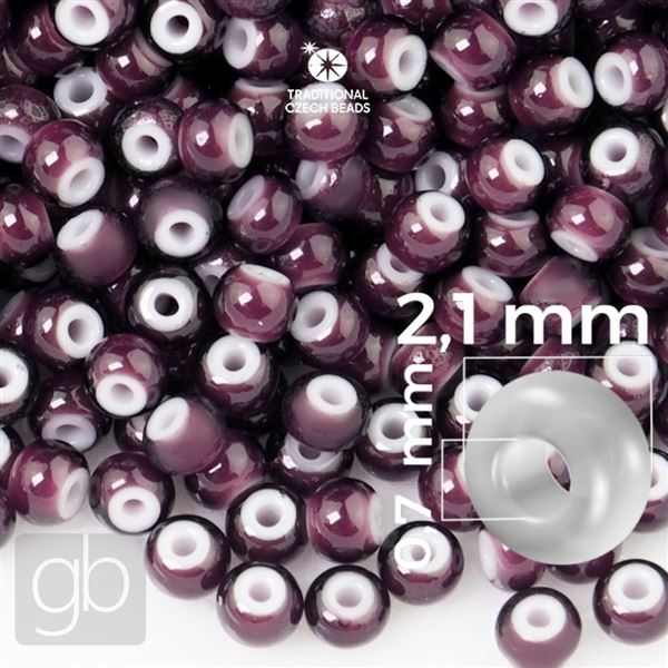 Preciosa CORNELIAN 11/0 2,1 mm Purple 23708 50 g