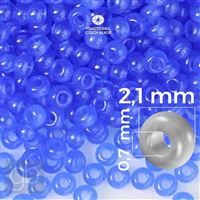 Preciosa Seed beads 11/0 2,1 mm Blue 32010 50 g