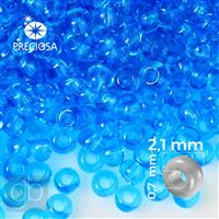 Preciosa Seed beads 11/0 2,1 mm Blue 60030 50 g