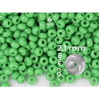 Preciosa Seed beads 11/0 2,1 mm Green 53210 50 g