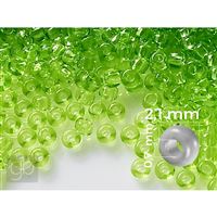 Preciosa Seed beads 11/0 2,1 mm Green 50220 50 g