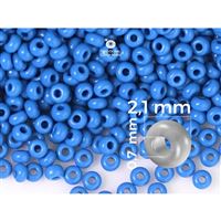 Preciosa Seed beads 11/0 2,1 mm Blue 33220 50 g