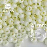 Preciosa Seed beads 11/0 2,1 mm Yellow 16684 50 g