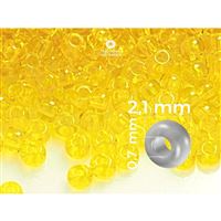 Preciosa Seed beads 11/0 2,1 mm Yellow 80010 50 g