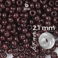 Preciosa Seed beads 11/0 2,1 mm Brown 13780 50 g