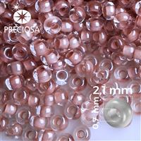 Preciosa Seed beads 11/0 2,1 mm Pink 38116 50 g