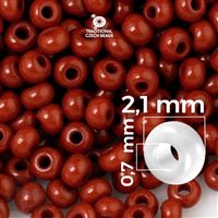 Preciosa Seed beads 11/0 2,1 mm Brown 93300 50 g