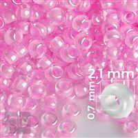 Preciosa Seed beads 11/0 2,1 mm Pink 38123 50 g