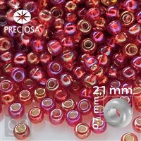 Preciosa Seed beads 11/0 2,1 mm Red 97079 20 g