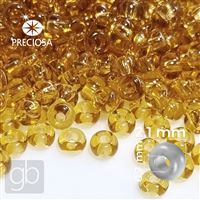 Preciosa Seed beads 11/0 2,1 mm Yellow 10050 20 g