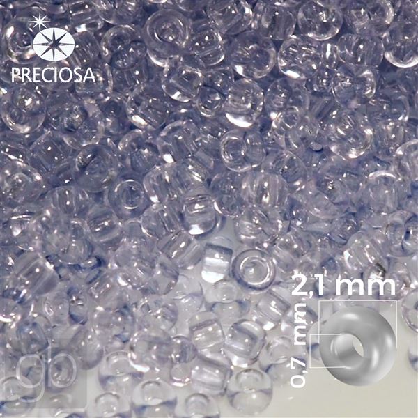 Preciosa Seed Beads 11/0 2,1 mm Purple 38228 50 g