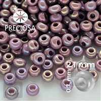 Preciosa Seed beads 11/0 2,1 mm Purple 24020 20 g