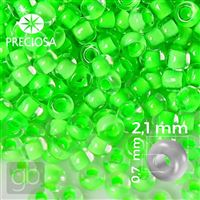 Preciosa Seed Beads 11/0 2,1 mm Green NEON 08756 50 g