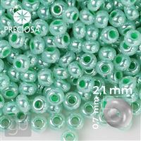 Preciosa Seed beads 11/0 2,1 mm Green 37356 20 g