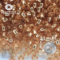 Preciosa Seed beads 11/0 2,1 mm Orange 08289 50 g