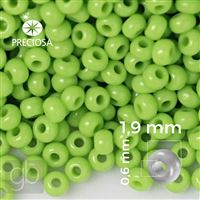 Preciosa Seed beads 12/0 1,9 mm Green 53310 20 g