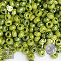 Preciosa Seed beads 12/0 1,9 mm Green 83113 50 g