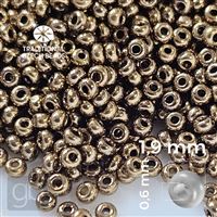 Preciosa Seed beads 12/0 1,9 mm Brown Iris 59142 50 g