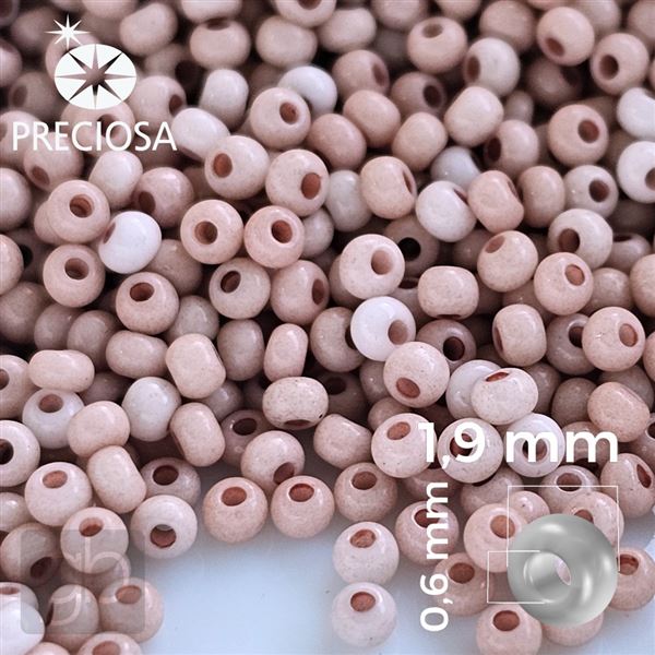 Preciosa Seed Beads 12/0 1,9 mm Pink 07332 50 g