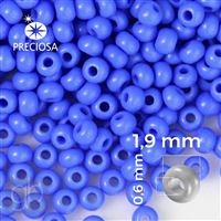 Preciosa Seed beads 12/0 1,9 mm Blue 33040 20 g