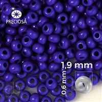 Preciosa Seed beads 12/0 1,9 mm Blue 33060 20 g