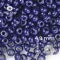 Preciosa Seed beads 12/0 1,9 mm Blue 33080 20 g