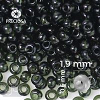 Preciosa Seed beads 12/0 1,9 mm Green 50290 20 g