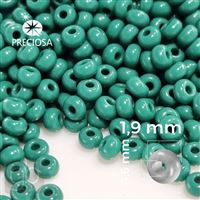 Preciosa Seed beads 12/0 1,9 mm Green 53240 20 g