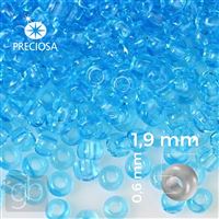 Preciosa Seed beads 12/0 1,9 mm Blue 60010 20 g