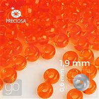 Preciosa Seed beads 12/0 1,9 mm Orange 90030 20 g