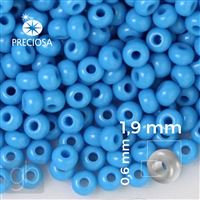 Preciosa Seed beads 12/0 1,9 mm Blue 63050 20 g