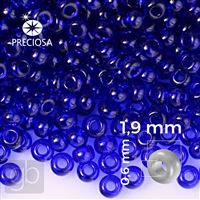 Preciosa Seed beads 12/0 1,9 mm Blue 30100 20 g