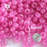 Preciosa Seed beads 13/0 1,7 mm Pink 17177 20 g