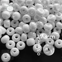 Preciosa Seed beads 13/0 1,7 mm White 46102 20 g