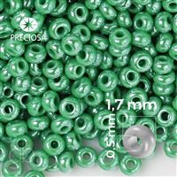 Preciosa Seed beads 13/0 1,7 mm Green 58250 20 g