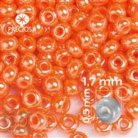 Preciosa Seed beads 13/0 1,7 mm Orange 98140 20 g